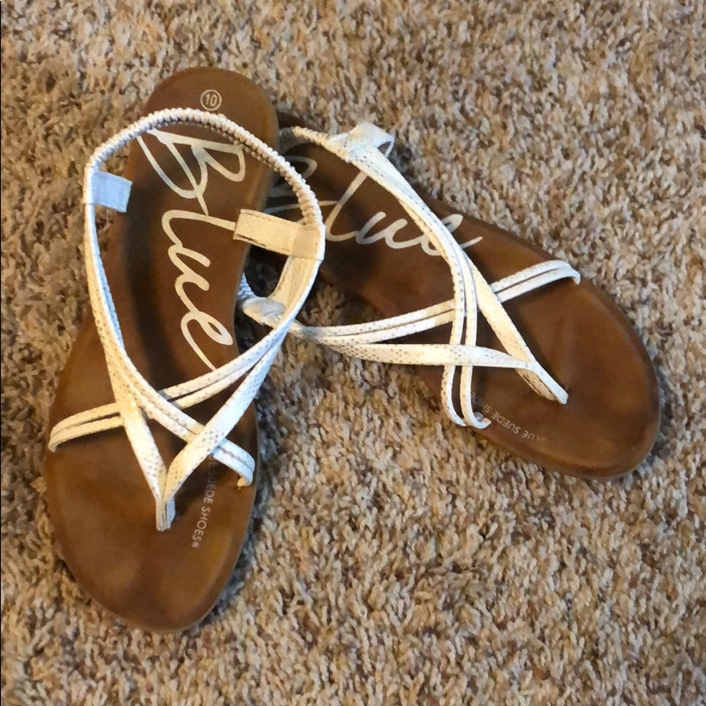 White Sandals